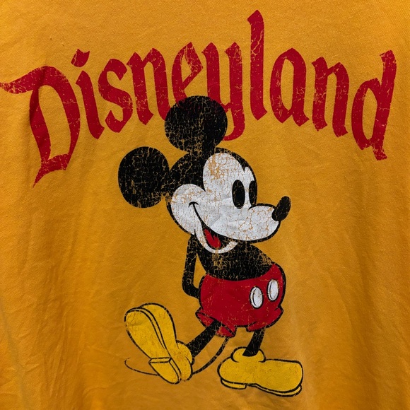 Disney - Vintage Style Disneyland Cropped Crewneck Sweater - Picture 2 of 3